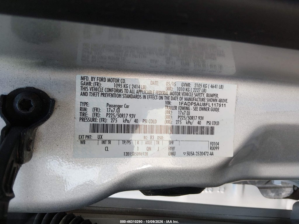 2015 Ford C-MAX Hybrid SE photo 9