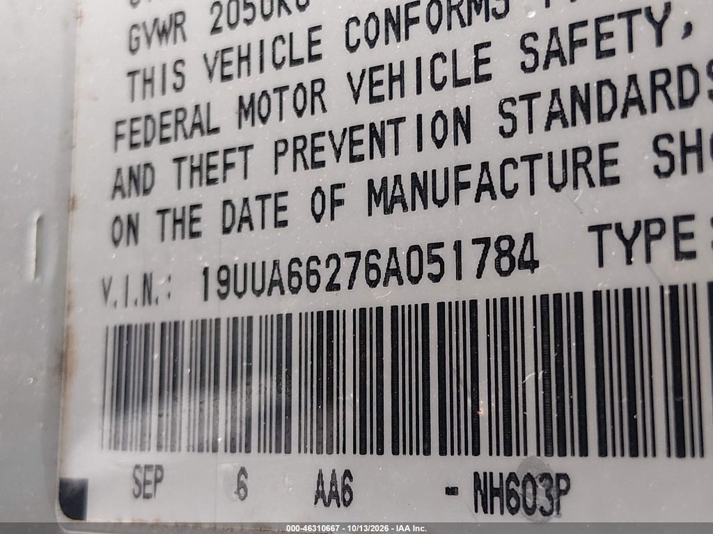2006 Acura TL photo 9