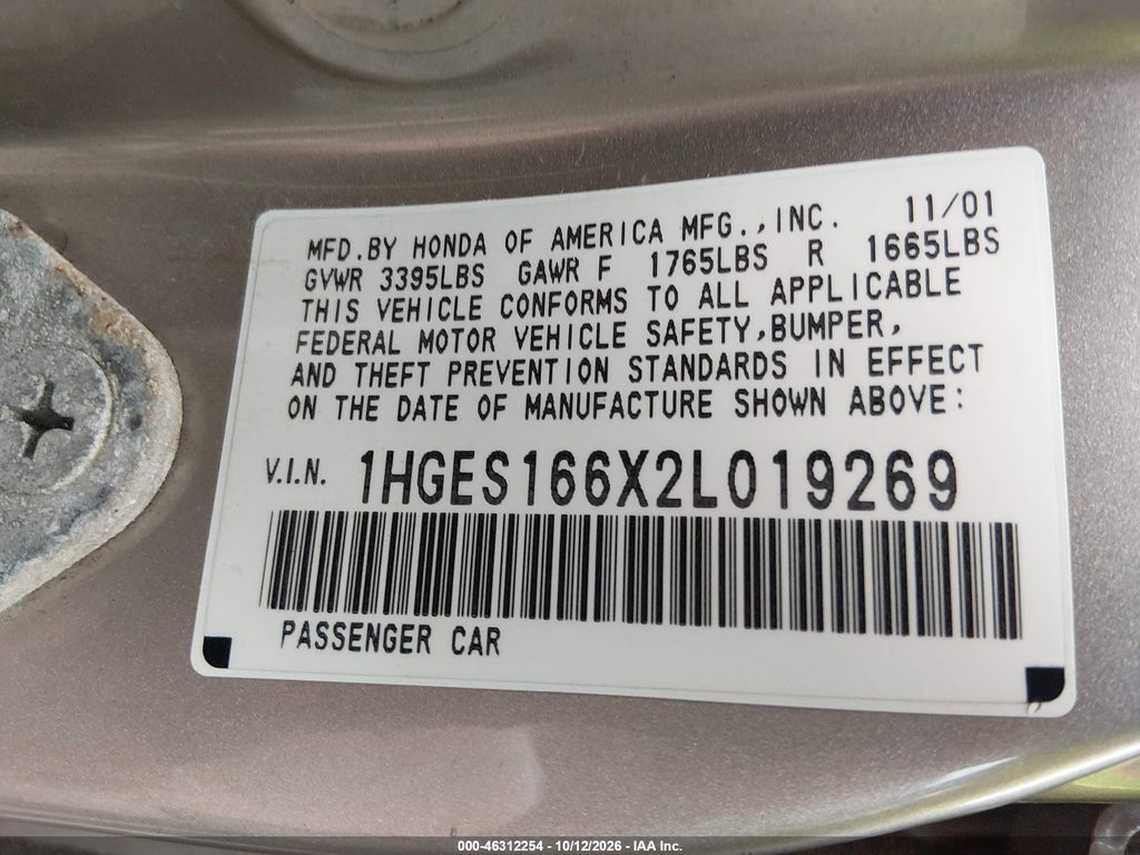 2002 Honda Civic LX photo 9