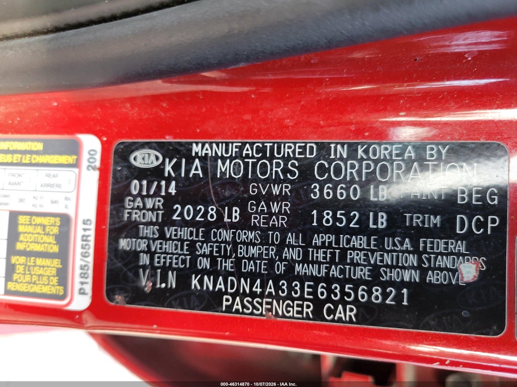 2014 Kia RIO EX photo 9