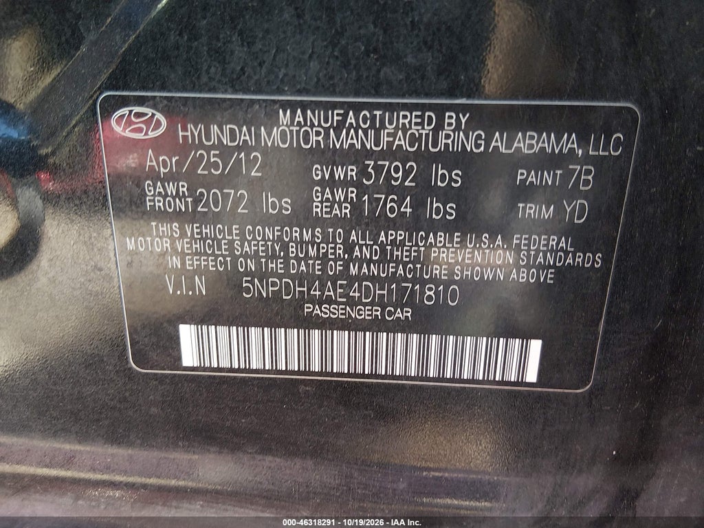 2013 Hyundai Elantra Limited photo 9