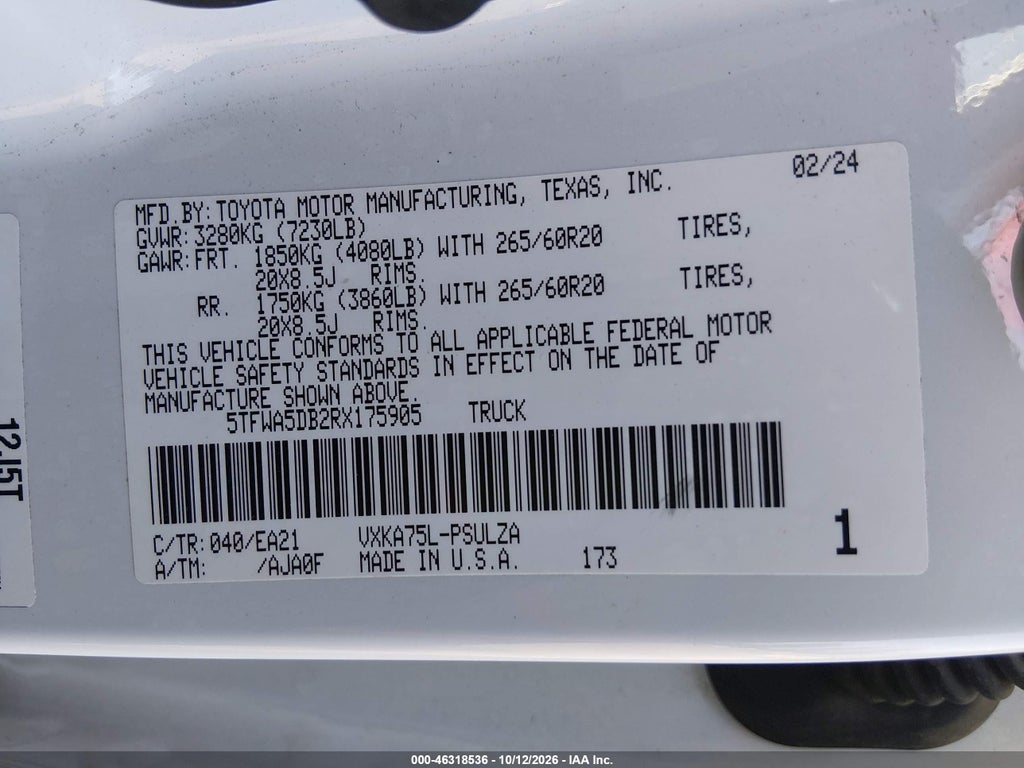 2024 Toyota Tundra Limited photo 9