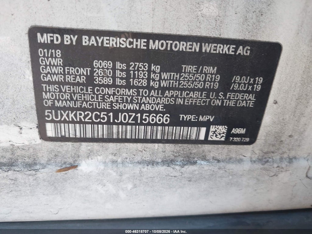 2018 BMW X5 SDRIVE35I photo 9