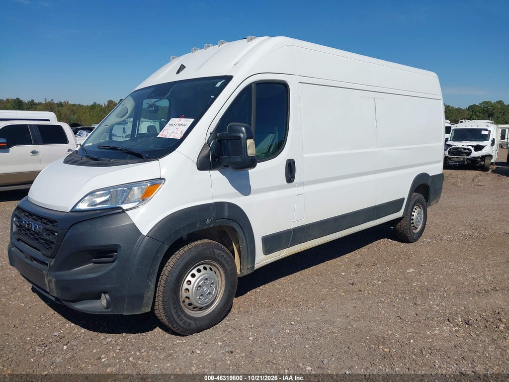 2025 Ram Promaster 3500 Tradesman High Roof 159 WB W/Pass Seat photo 2
