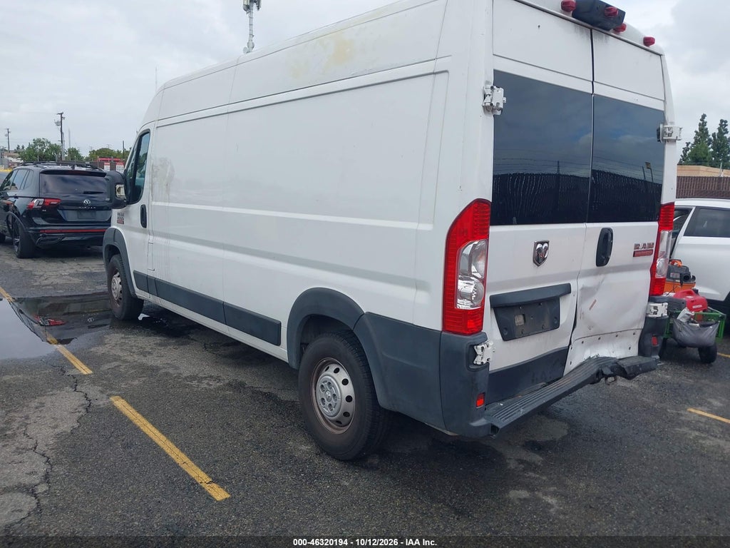 2021 Ram Promaster 2500 High Roof 159 WB photo 3