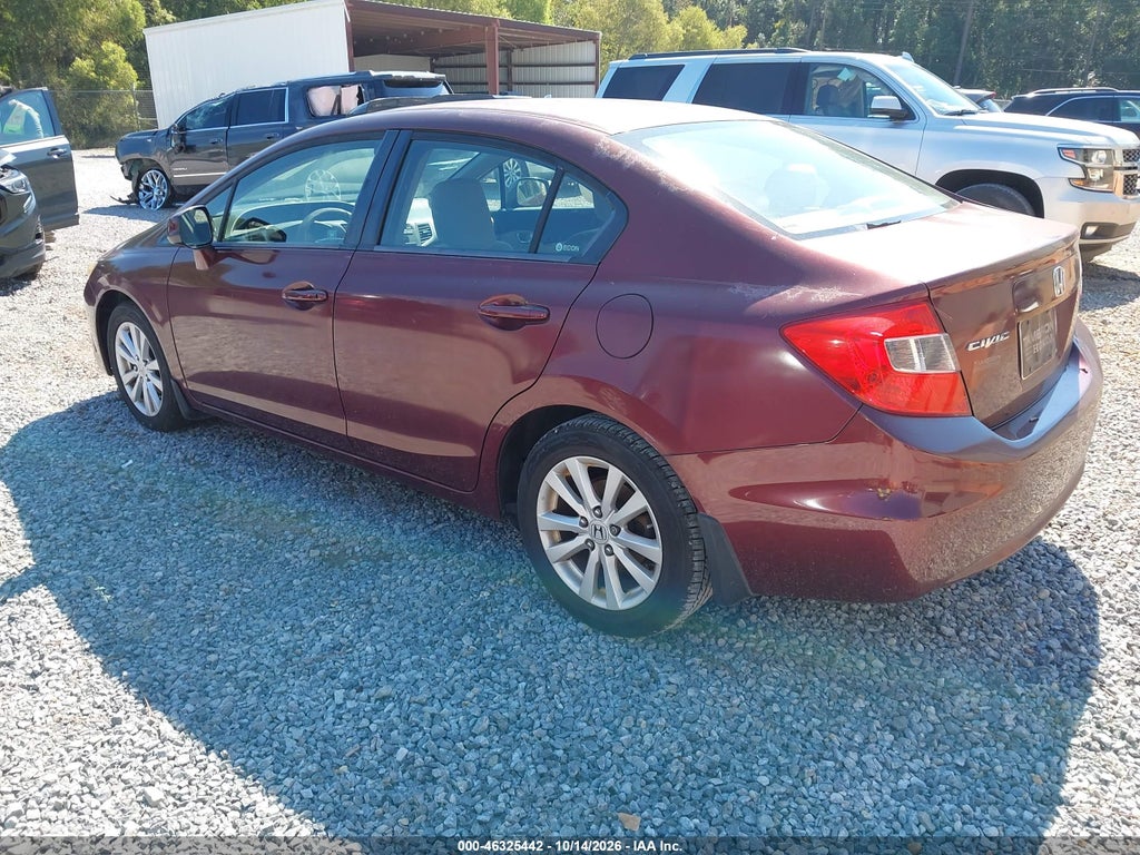 2012 Honda Civic EX photo 3