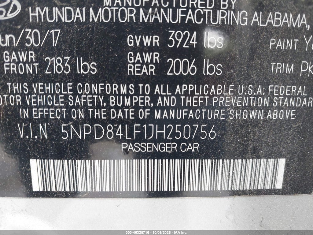2018 Hyundai Elantra SEL photo 9