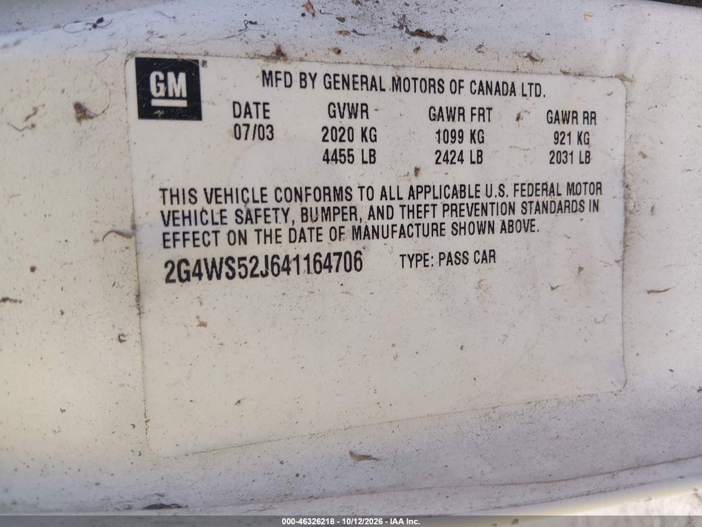 2004 Buick Century photo 9