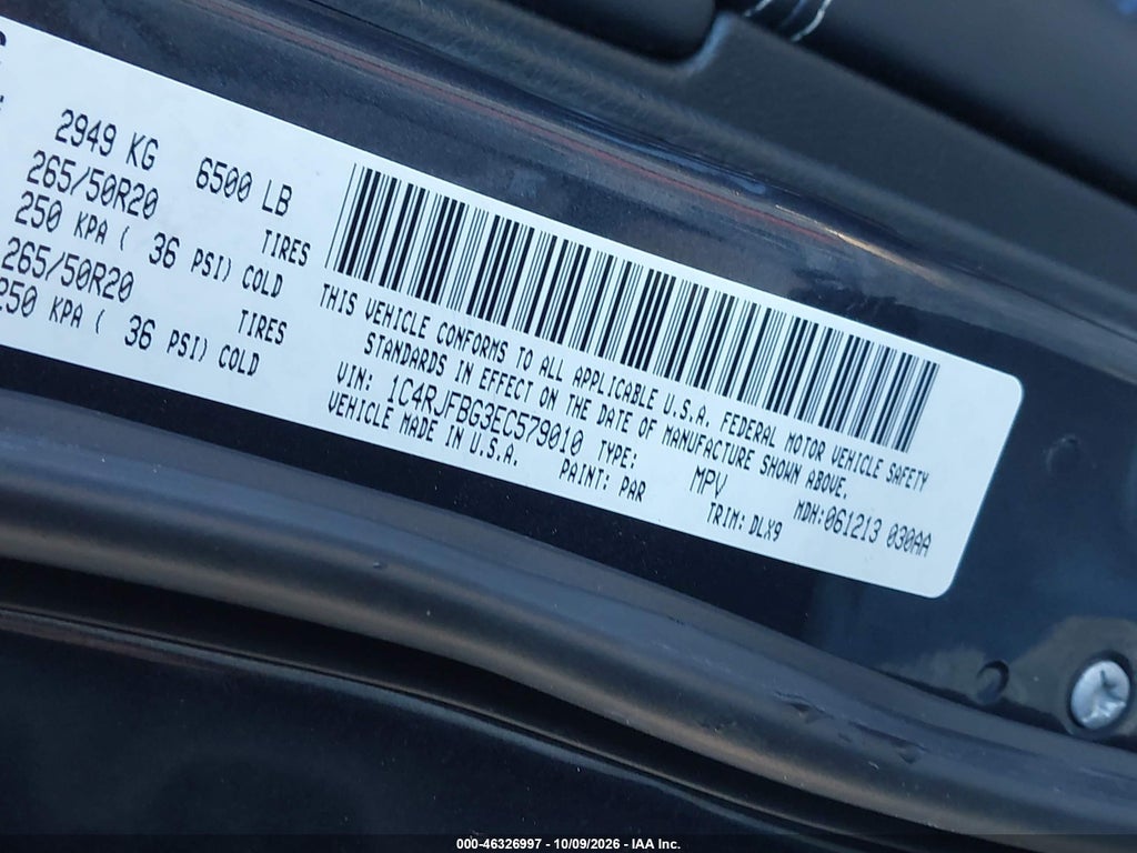 2014 Jeep Grand Cherokee Limited photo 9