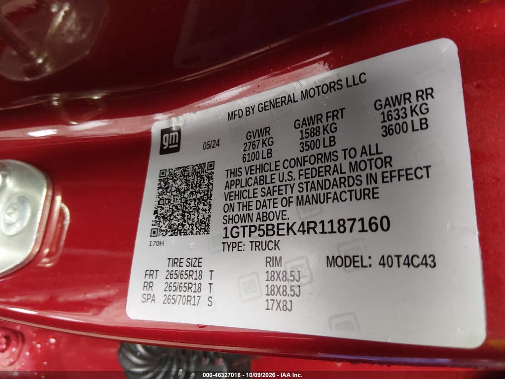 2024 GMC Canyon 2WD Elevation photo 9