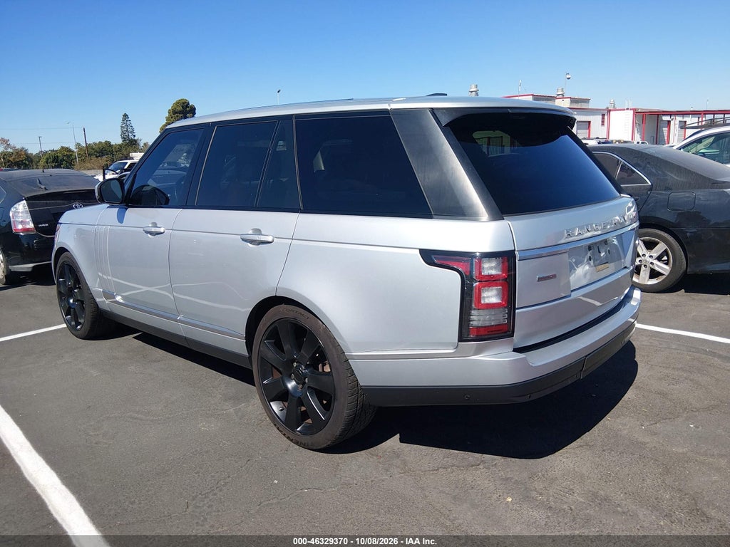 2015 Land Rover Range Rover 5.0L V8 Supercharged Autobiography photo 3