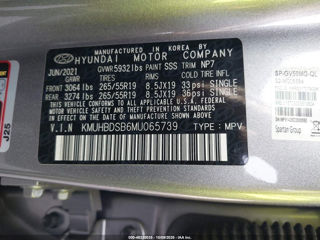 2021 Genesis GV80 2.5T AWD photo 9