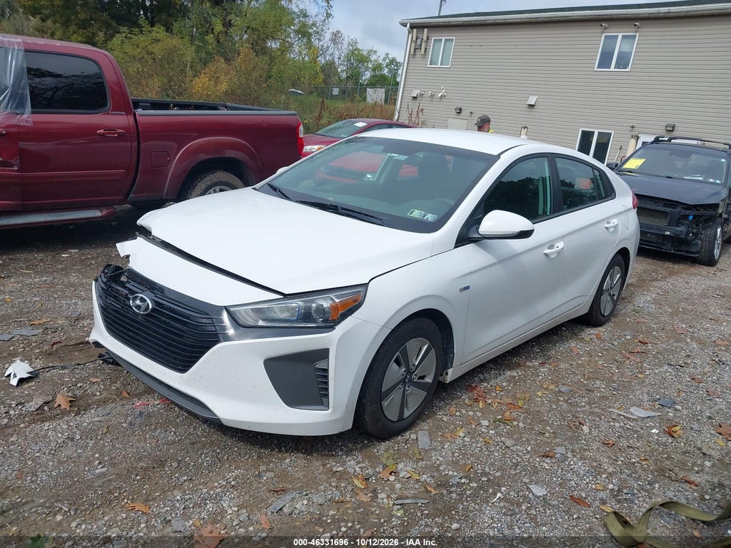 2019 Hyundai Ioniq Hybrid Blue photo 2