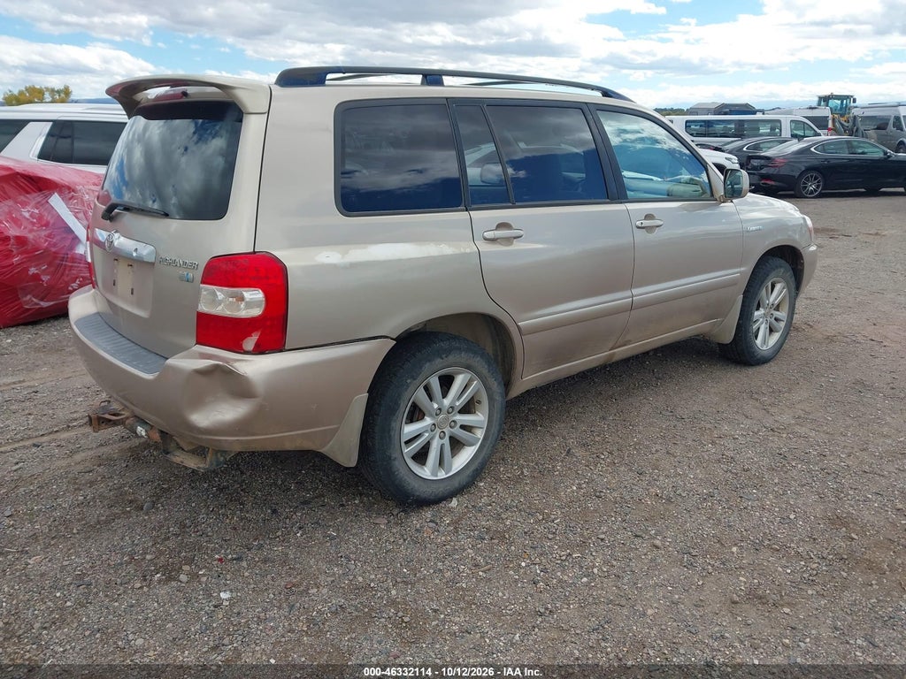 2006 Toyota Highlander Hybrid Limited V6 photo 4