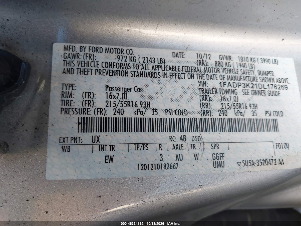 2013 Ford Focus SE photo 9