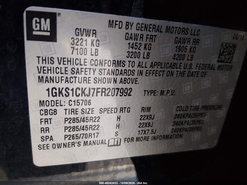 2015 GMC Yukon Denali photo 9