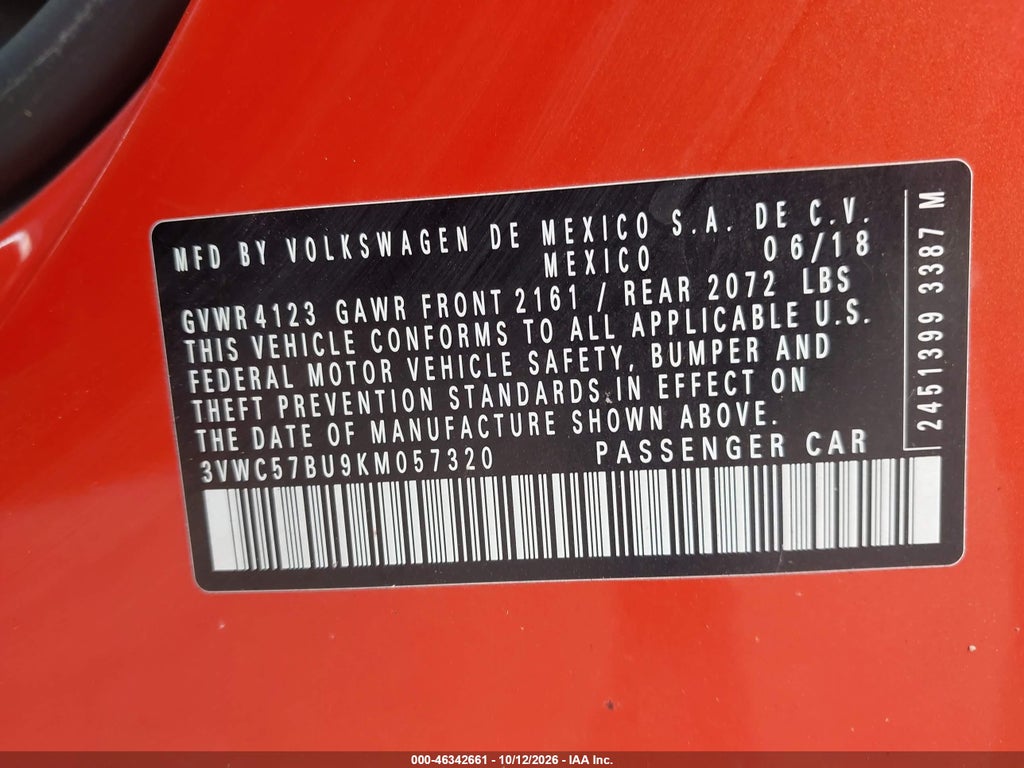 2019 Volkswagen Jetta 1.4T R-Line/1.4T S/1.4T SE photo 9
