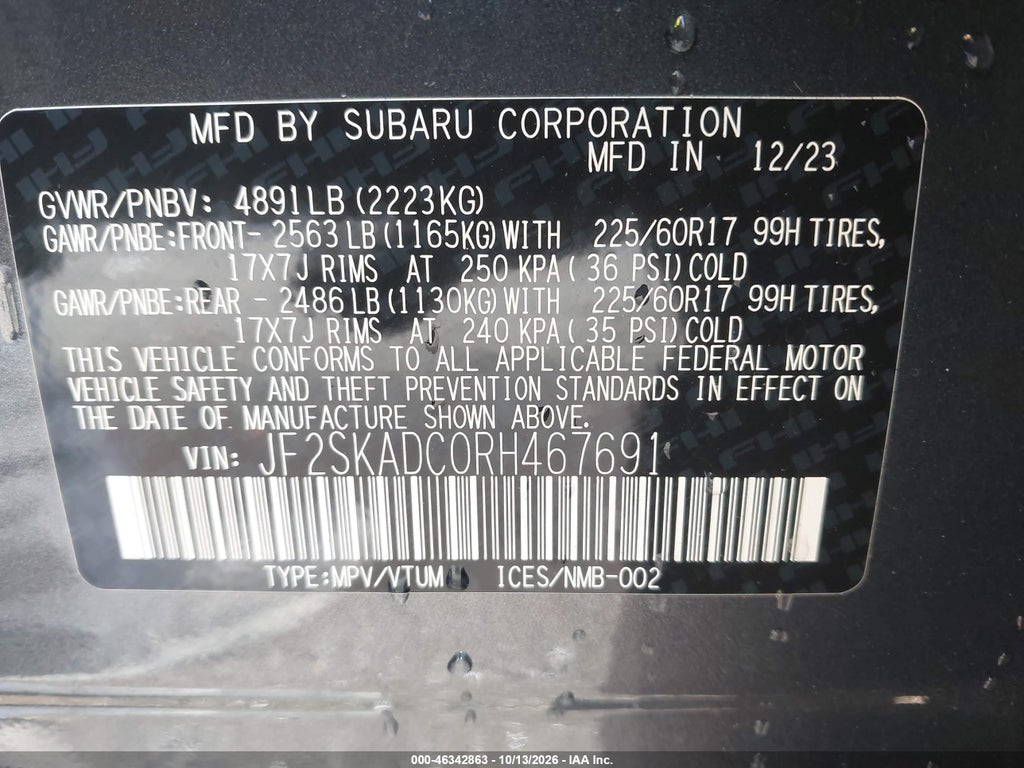 2024 Subaru Forester Premium photo 9