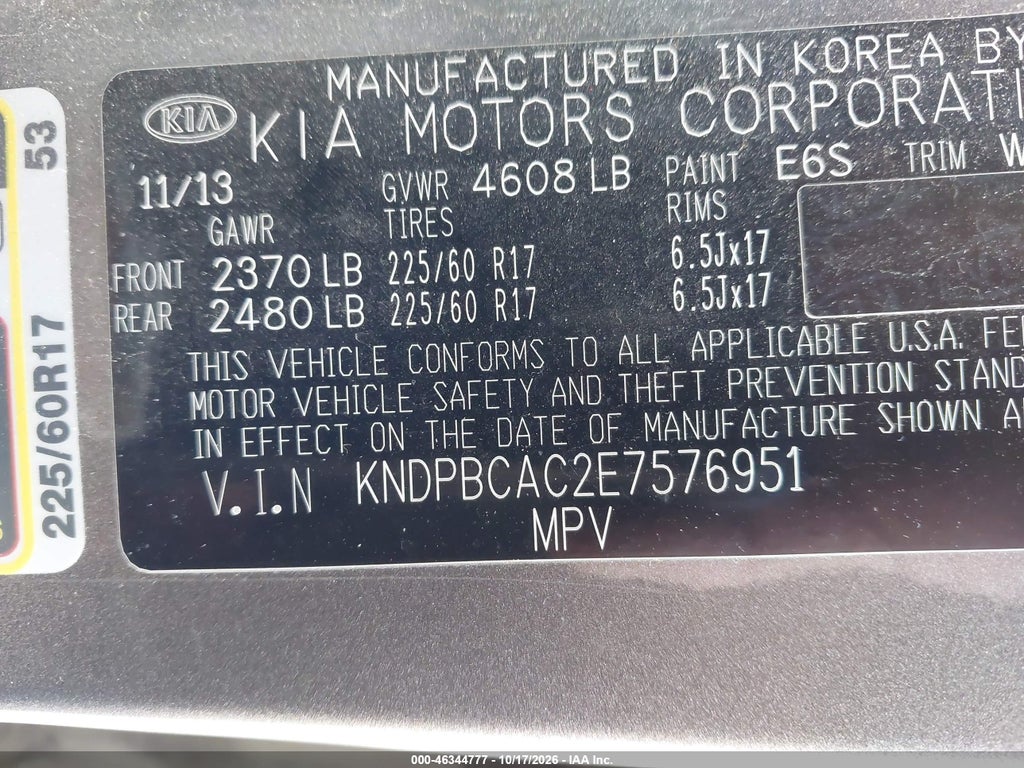 2014 Kia Sportage LX photo 9