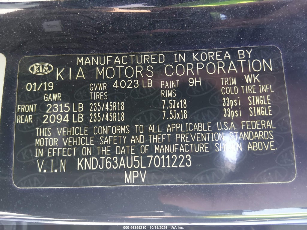 2020 Kia Soul GT-Line photo 9