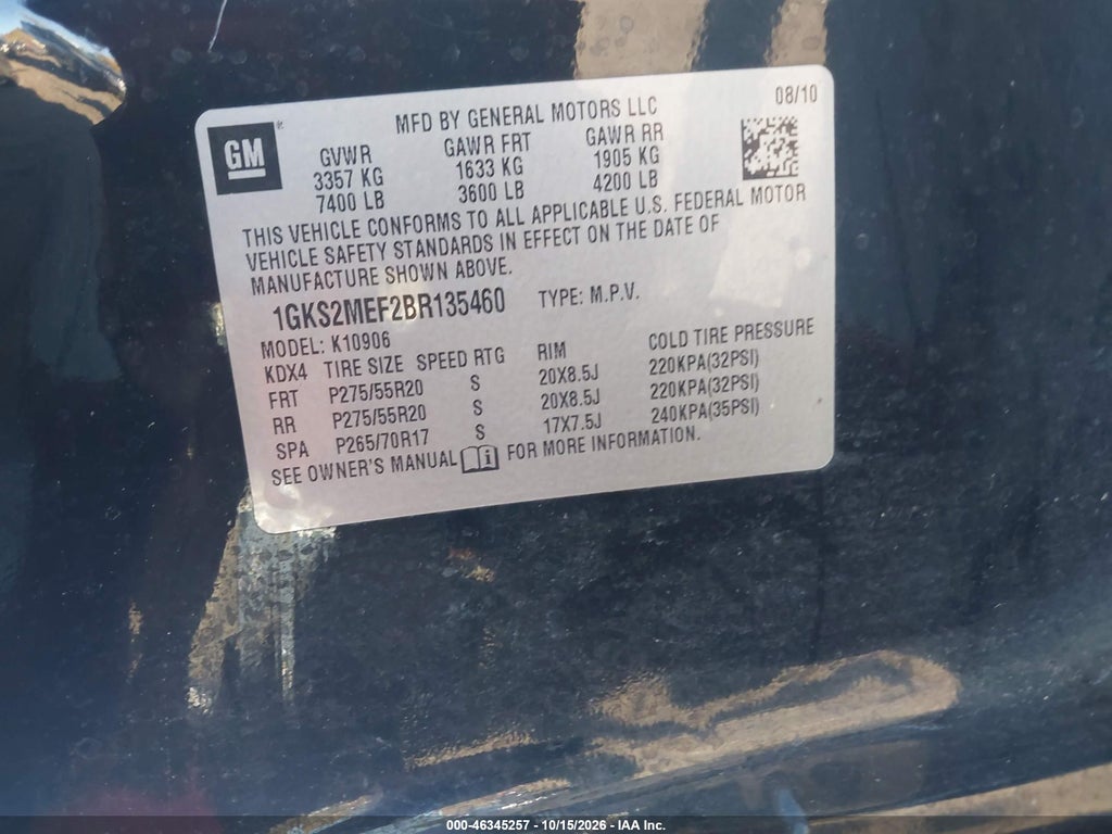 2011 GMC Yukon XL 1500 Denali photo 9