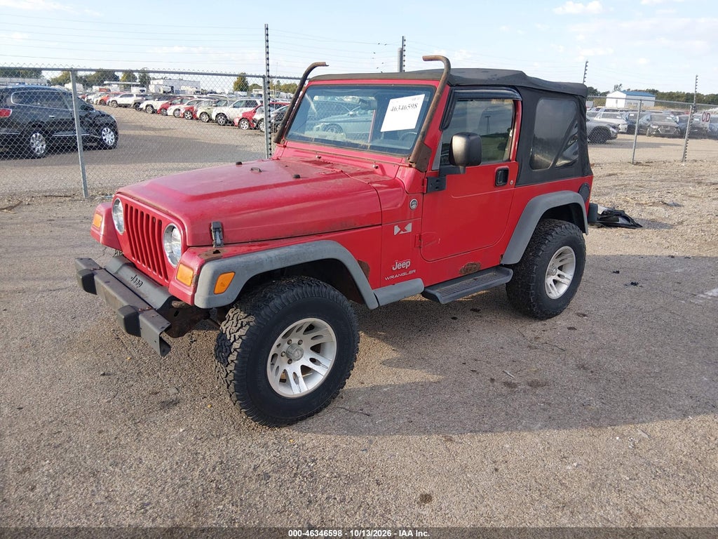 2006 Jeep Wrangler X photo 2