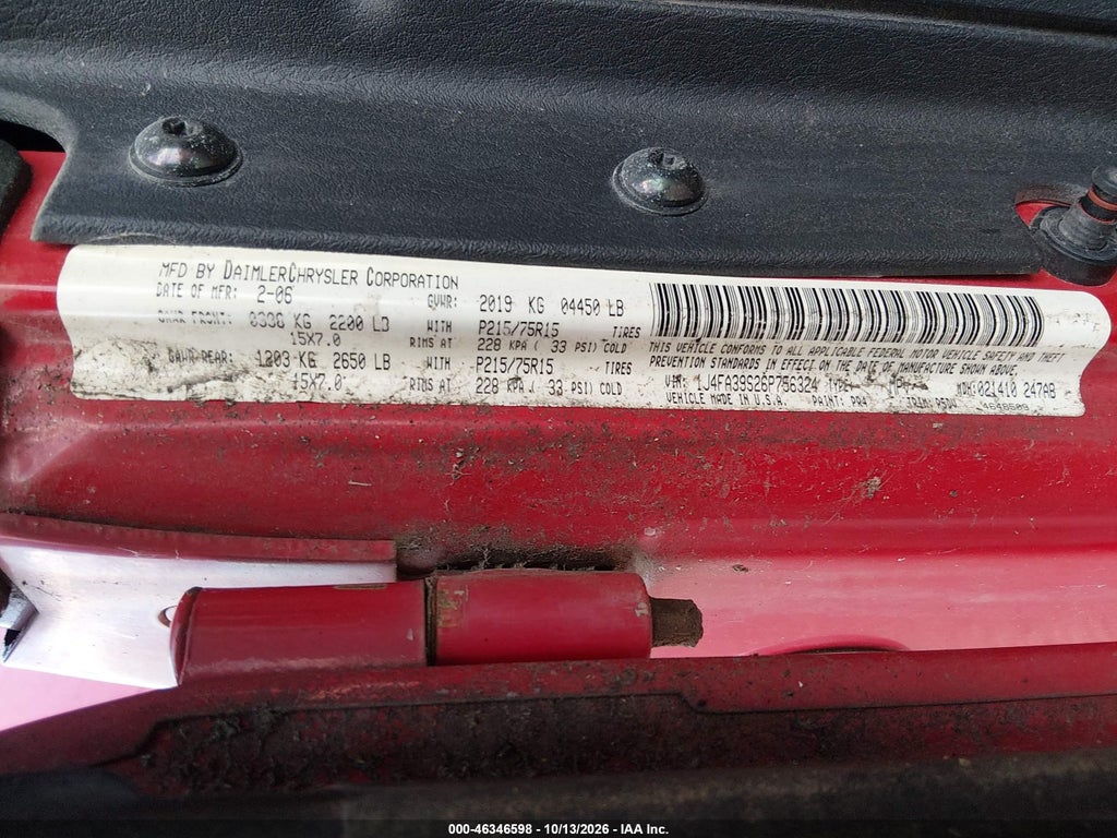 2006 Jeep Wrangler X photo 9