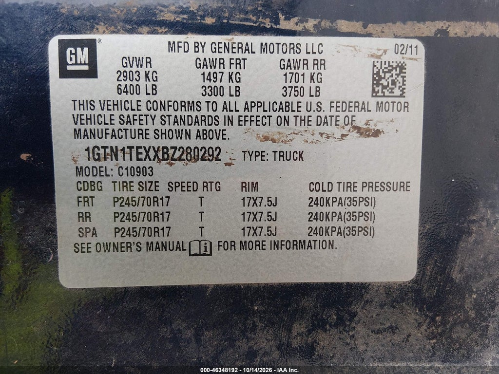 2011 GMC Sierra 1500 Work Truck photo 9