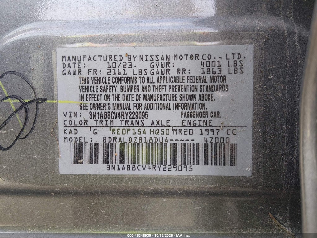 2024 Nissan Sentra SV Xtronic CVT photo 9