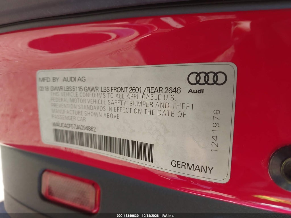 2018 Audi S5 3.0T Premium Plus photo 9