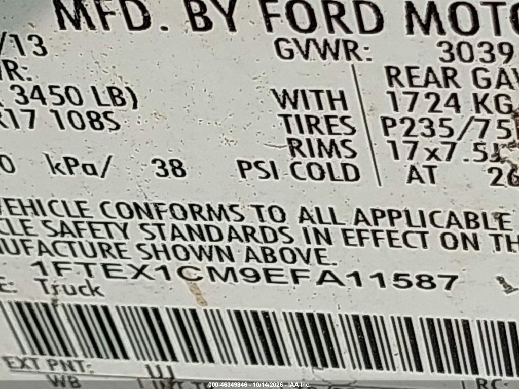 2014 Ford F-150 XL photo 9