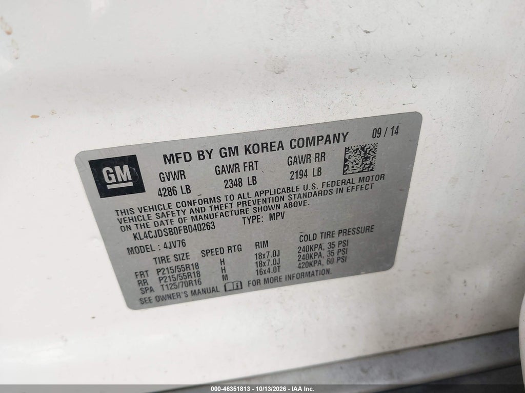 2015 Buick Encore Premium photo 9