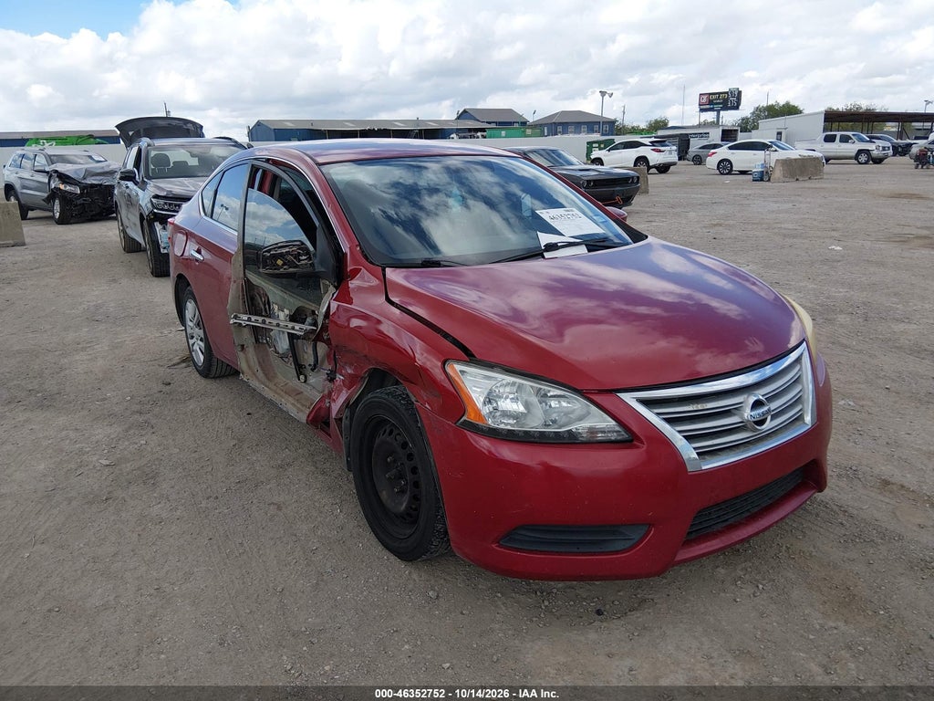 2013 Nissan Sentra S photo 1