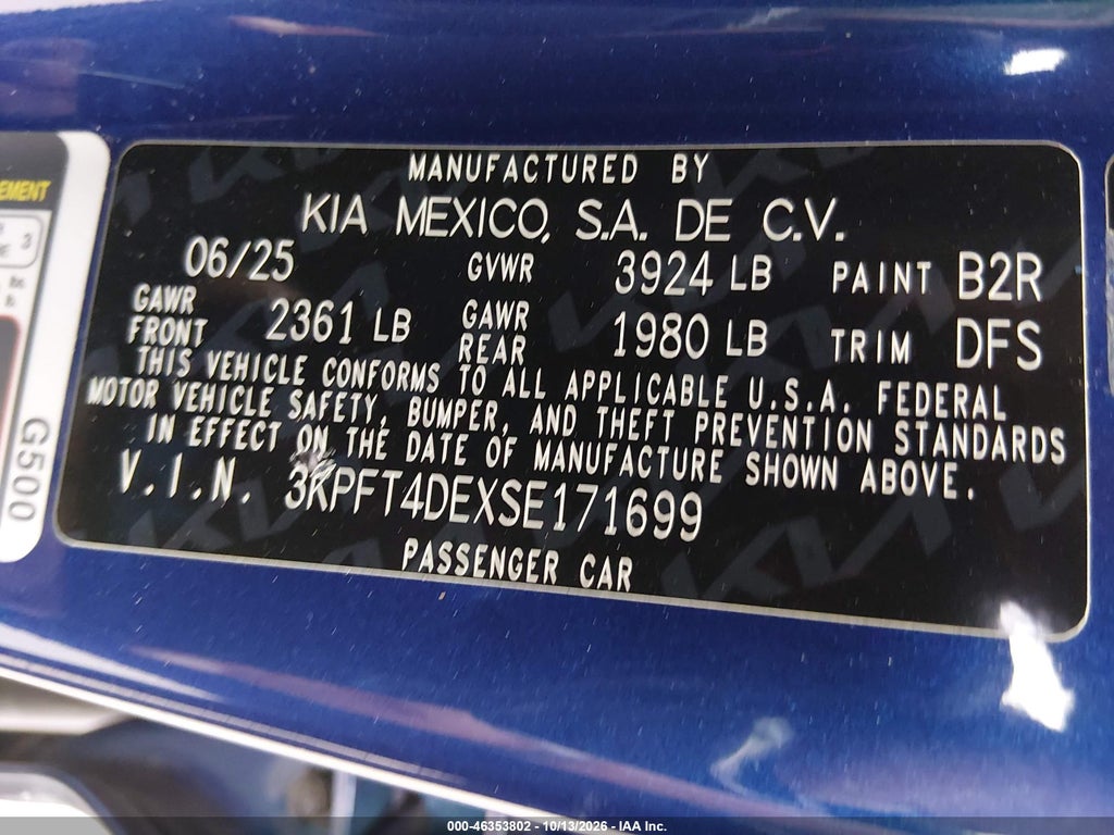 2025 Kia K4 LXS photo 9