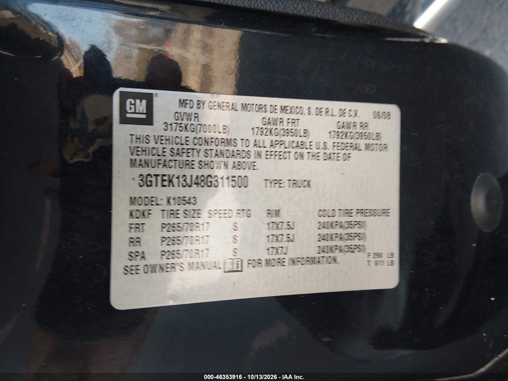 2008 GMC Sierra 1500 SLE1 photo 9