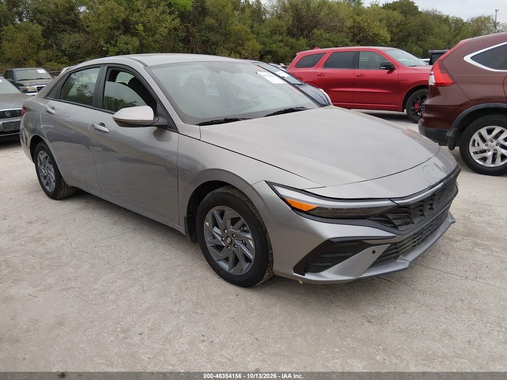 2025 Hyundai Elantra Hybrid Blue photo 1