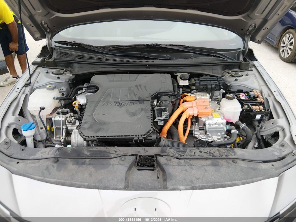 2025 Hyundai Elantra Hybrid Blue photo 10