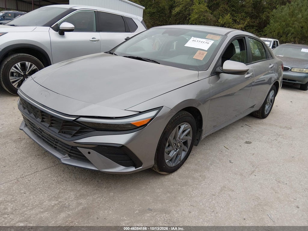 2025 Hyundai Elantra Hybrid Blue photo 2