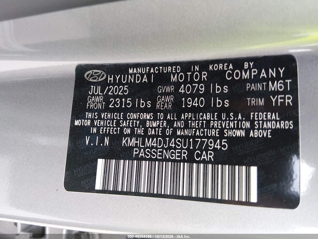 2025 Hyundai Elantra Hybrid Blue photo 9