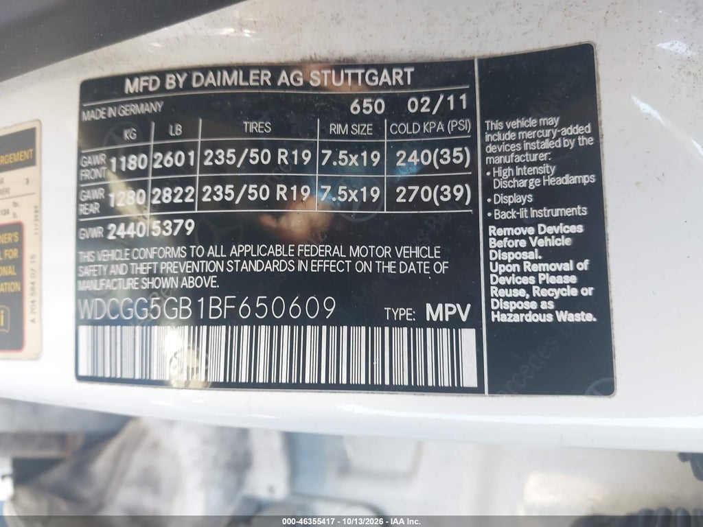 2011 Mercedes-Benz GLK 350 photo 9