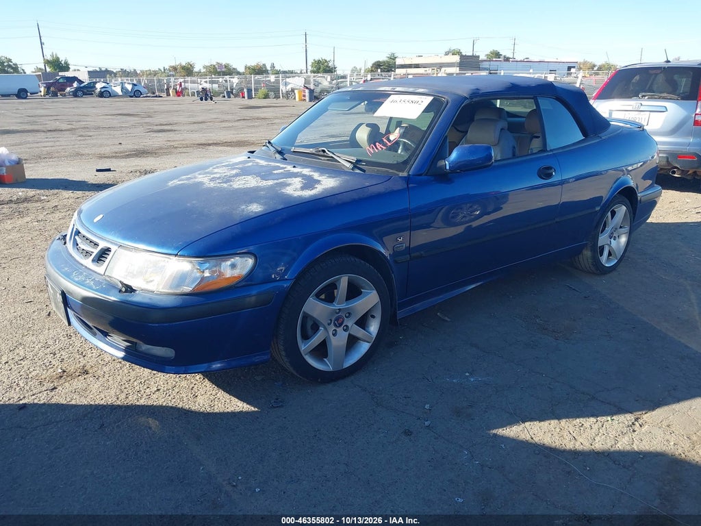2002 Saab 9-3 SE photo 2