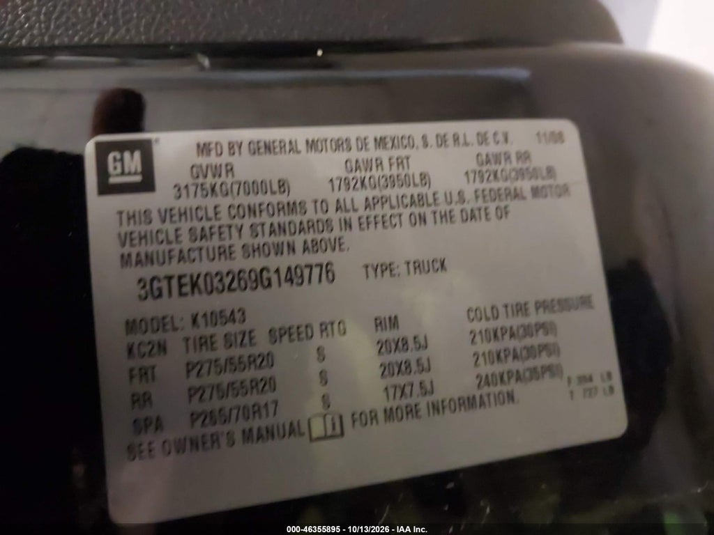 2009 GMC Sierra 1500 Denali photo 9
