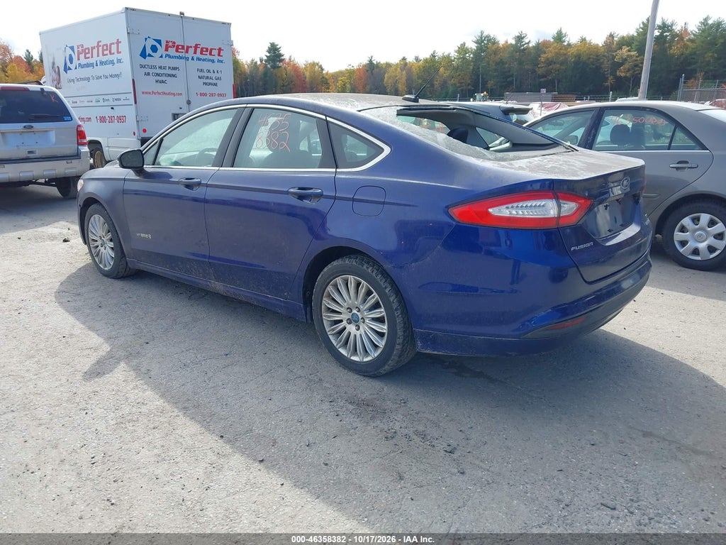 2013 Ford Fusion Hybrid SE photo 3