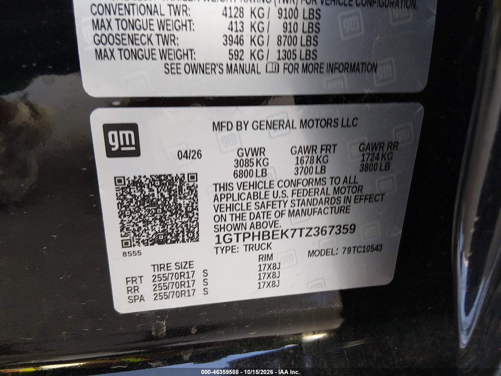 2026 GMC Sierra 1500 , Short Bed, Sle, RWD photo 10