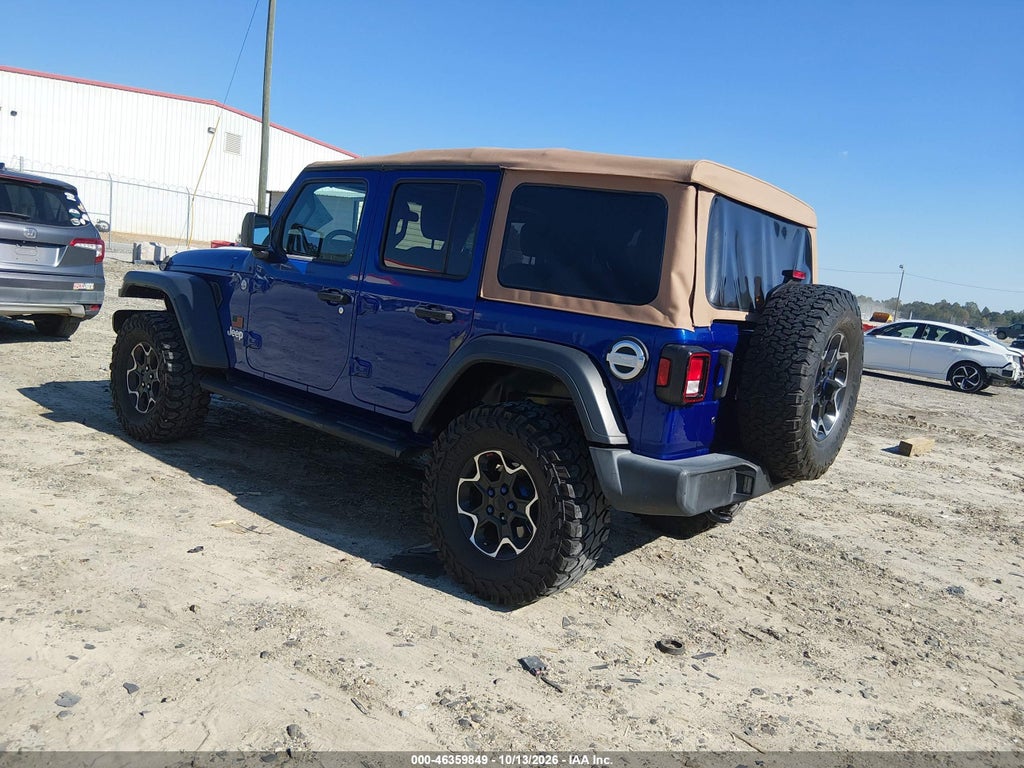 2019 Jeep Wrangler Unlimited Sport S 4X4 photo 3