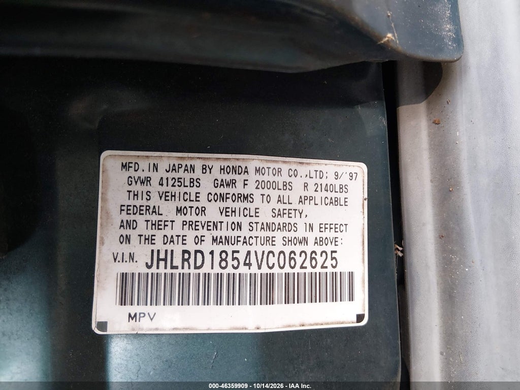 1997 Honda CR-V photo 9