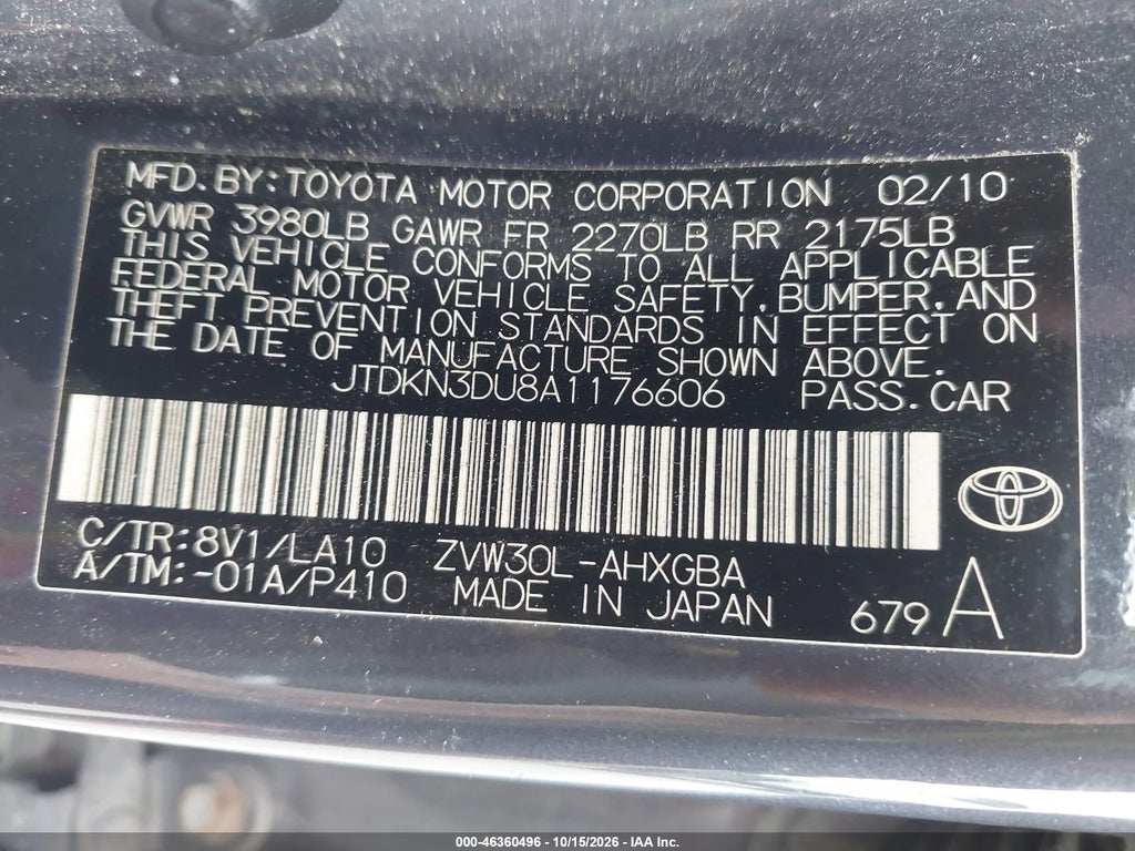 2010 Toyota Prius IV photo 9
