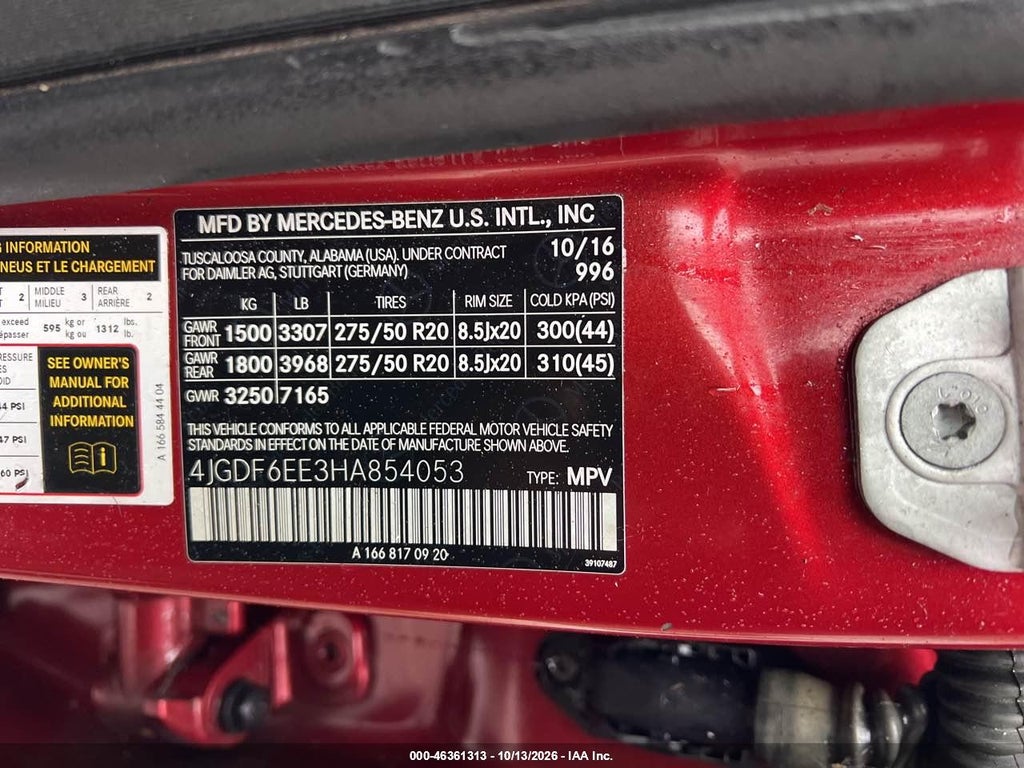 2017 Mercedes-Benz GLS 450 4MATIC photo 9