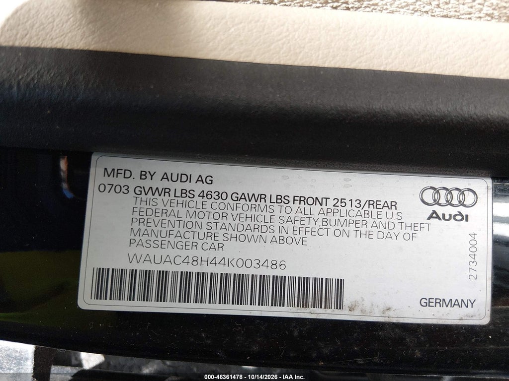 2004 Audi A4 1.8T photo 9