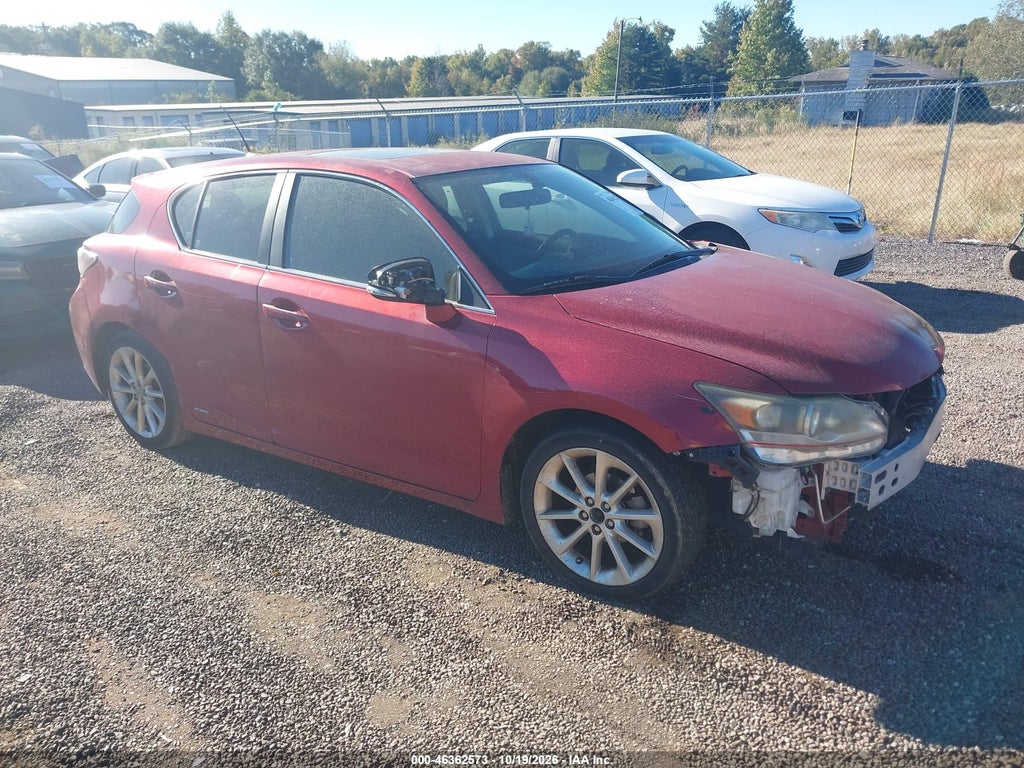 2012 Lexus CT 200H Premium photo 1